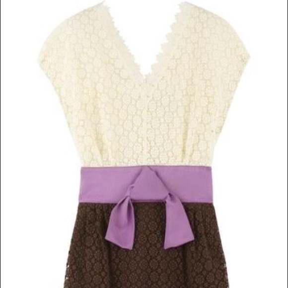 Milly Crochet Lace Midi Dress - Picture 3 of 9